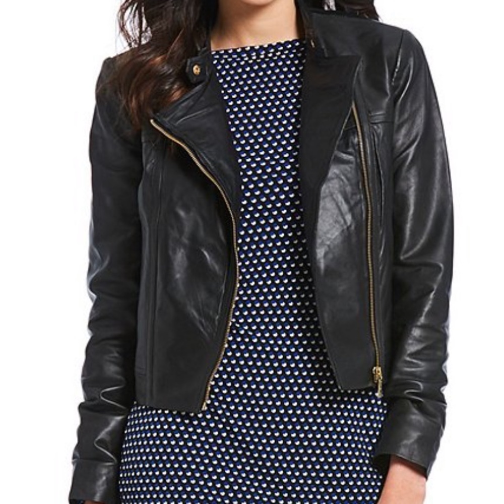 Michael Kors Leather Jacket S